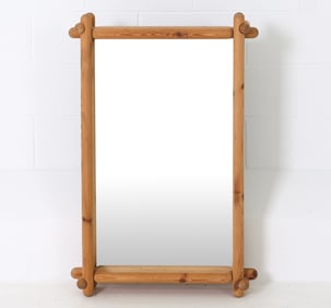 MID-CENTURY SWEDISH PINE MIRROR