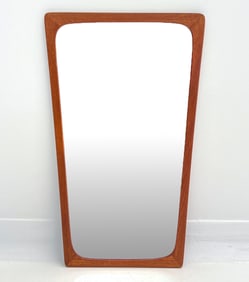MID-CENTURY DANISH TEAK MIRROR C. 1960S