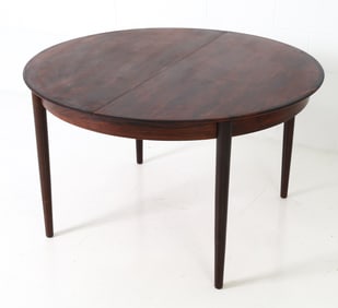 ATTR. CJ ROSENGAARDEN ROSEWOOD DINING TABLE 1970S