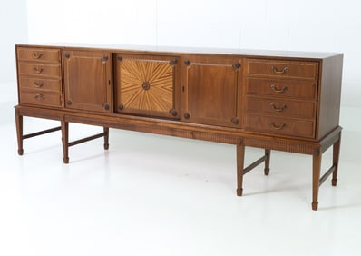 FRITS HENNINGSEN STYLE MAHOGANY SIDEBOARD C. 1960S