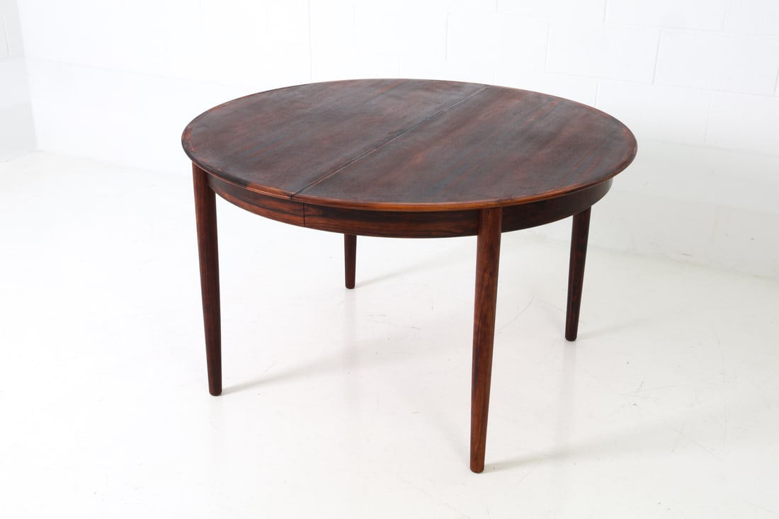 ATTR. CJ ROSENGAARDE ROSEWOOD DINING TABLE 1960S (1 of 17)
