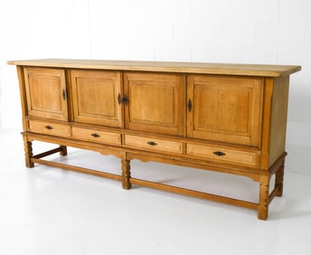 MANNER OF KJAERNULF DANISH OAK SIDEBOARD C. 1970S