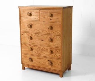 SVEN LARSSON STYLE SWEDISH PINE CHEST OF DRAWERS