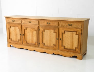 STYLE OF KJAERNULF DANISH OAK SIDEBOARD C. 1970S