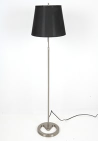 VINTAGE IKEA "NYFORS" NICKEL-PLATED FLOOR LAMP