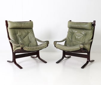 PAIR OF INGMAR RELLING SIESTA LOUNGE CHAIRS