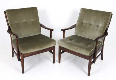 PAIR OF FARSTRUP "CASA" DANISH ARMCHAIRS C. 1970S