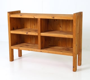 STYLE OF FRYDENDAL DANISH PINE BOOKCASE C. 1970S