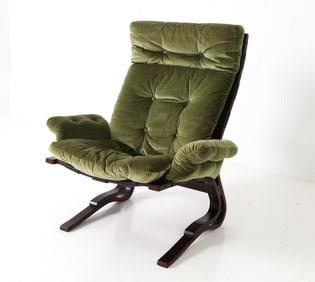 ELSA & NORDAHL SOLHEIM LOUNGE CHAIR 1970S
