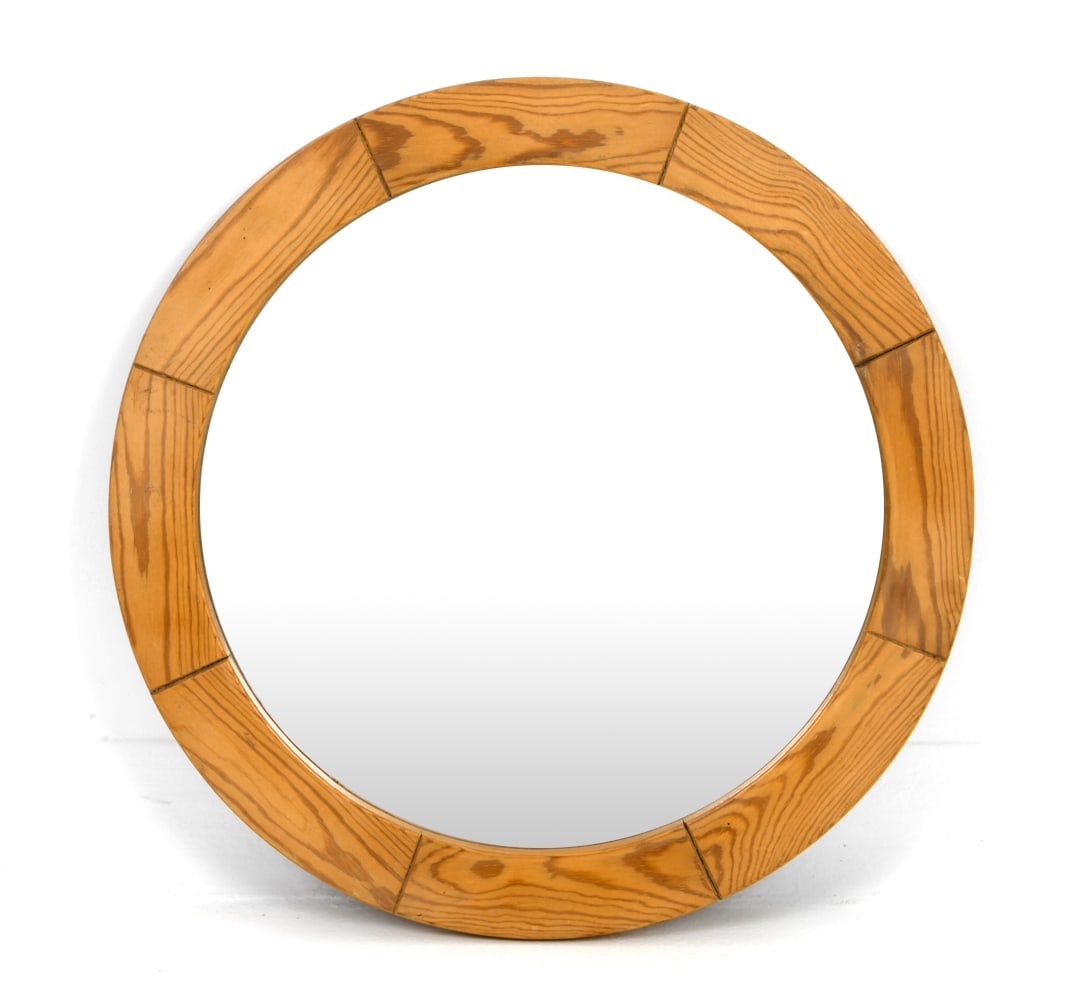MID-CENTURY DANISH PINE MIRROR (1 of 4)