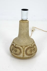 SVEND AAGE JENSEN SOHOLM CERAMIC TABLE LAMP 1970'S