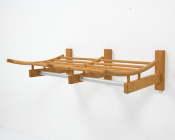 OREBO DANISH BEECH COAT HAT RACK