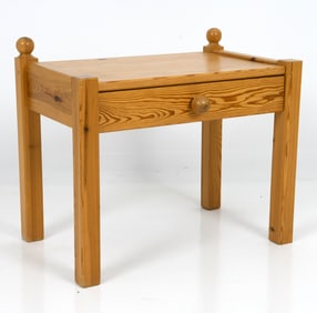 SWEDISH PINE NIGHTSTAND C. 1970S