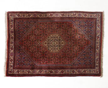PERSIAN HAND-KNOTTED WOOL RUG