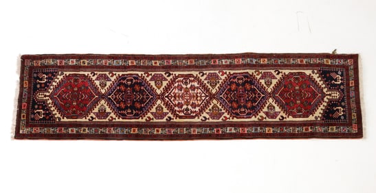 HAND-KNOTTED ORIENTAL HALL RUG