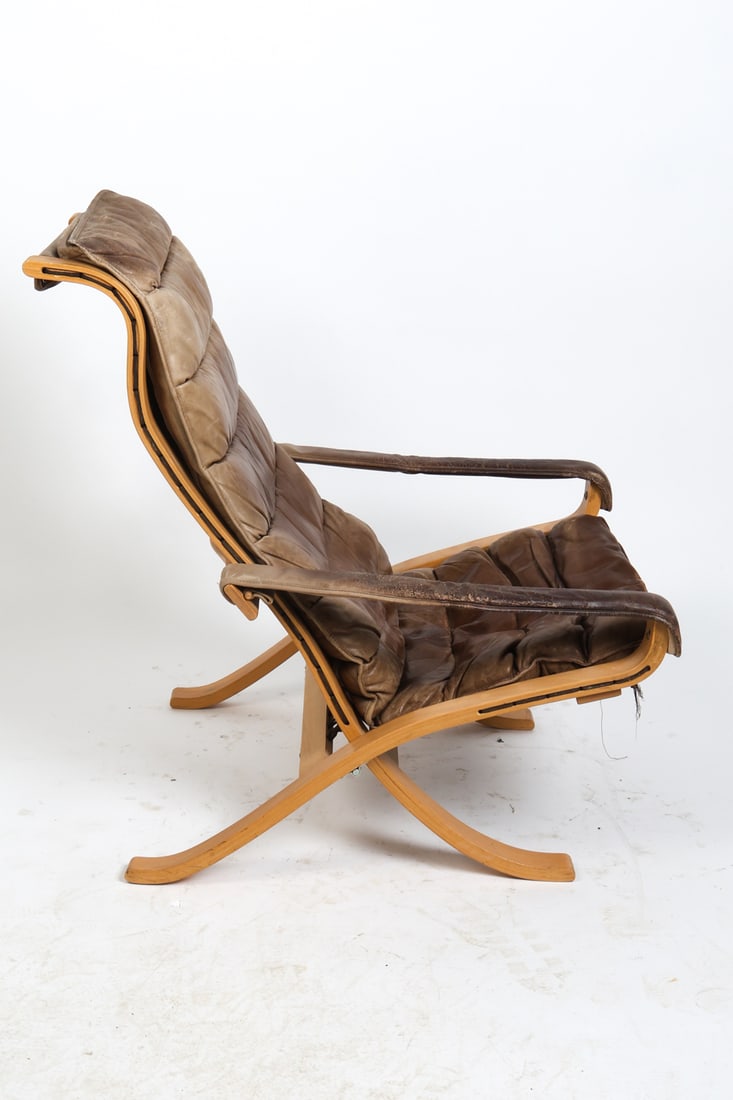 INGMAR RELLING "FLEX" FOLDING LOUNGE CHAIR C.1970S - 9