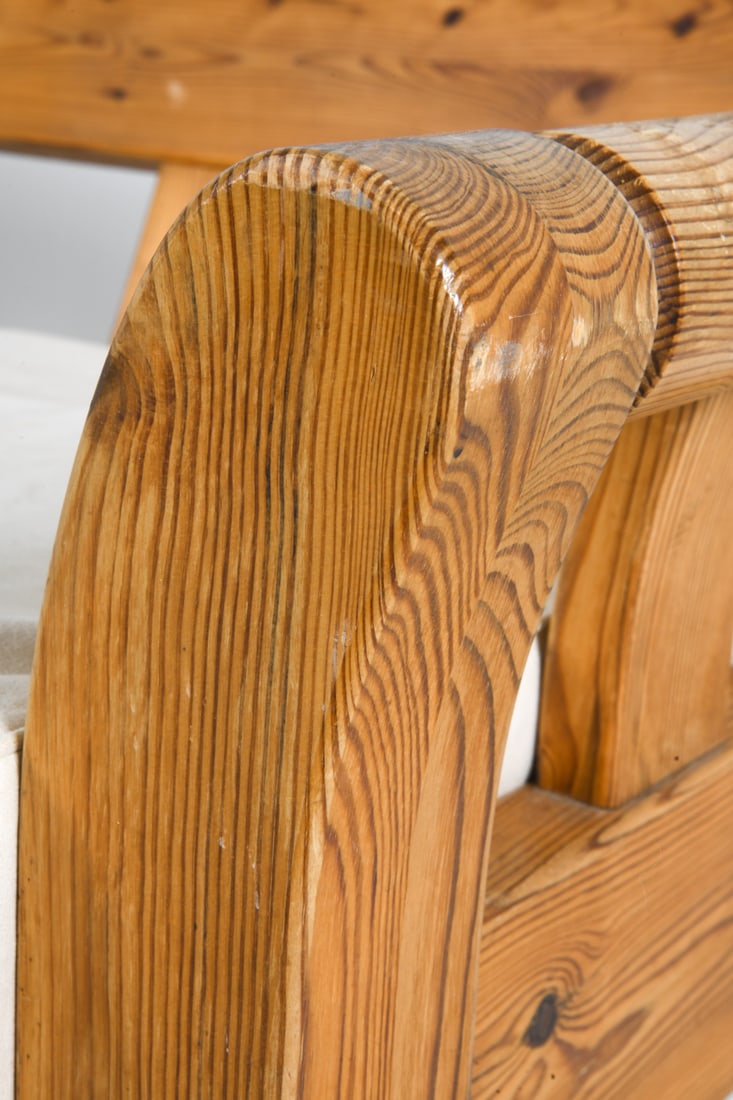 ATTR. JM BIRKING & CO DANISH PINE SOFA C. 1970S - 11