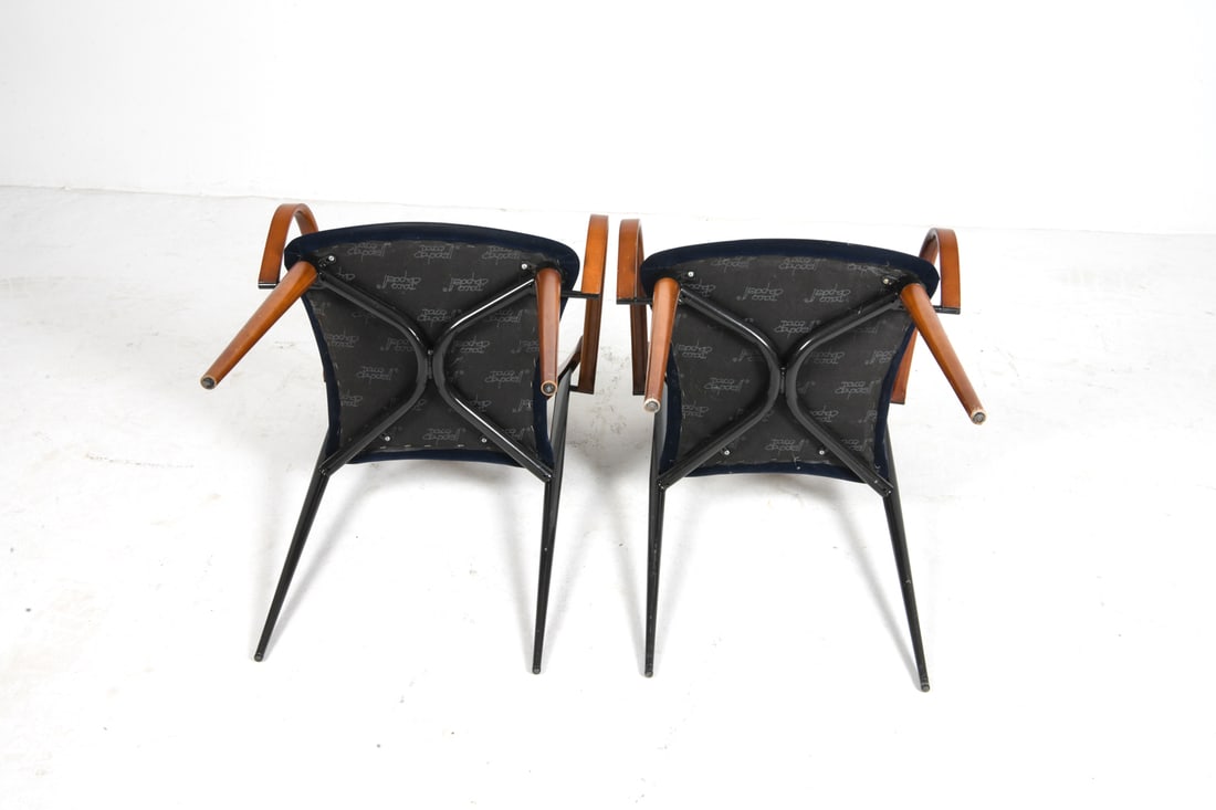 (6) PACO CAPDELL BEECH DINING CHAIRS C. 1980S - 13