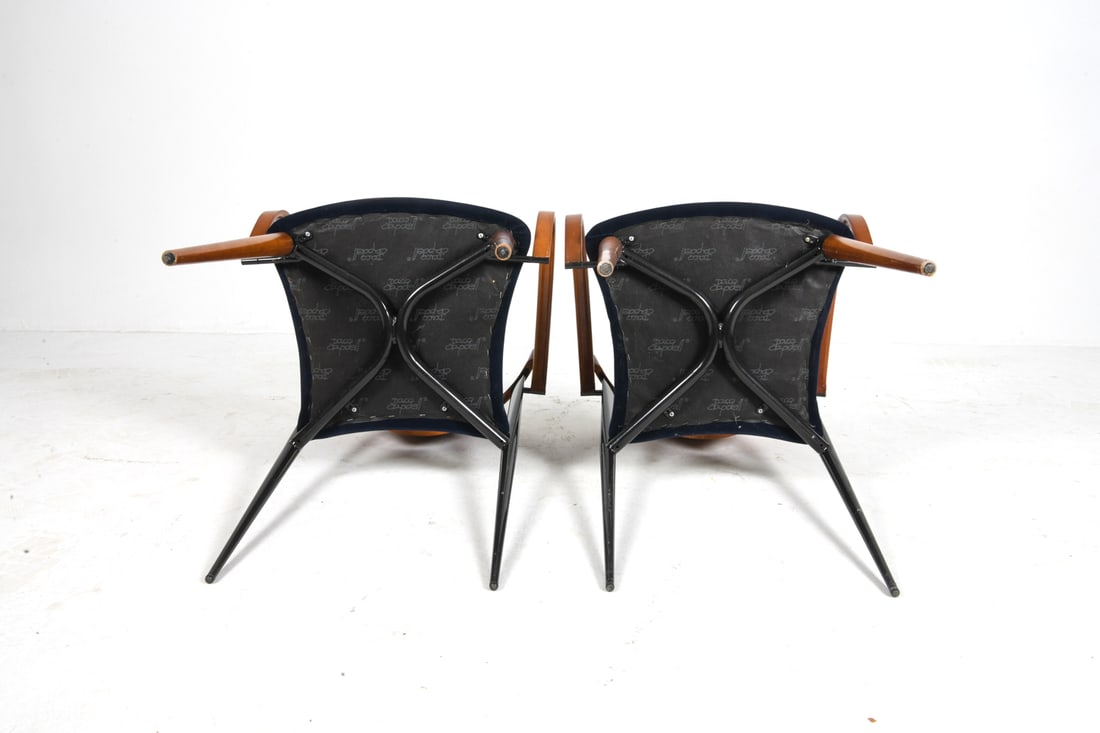 (6) PACO CAPDELL BEECH DINING CHAIRS C. 1980S - 14