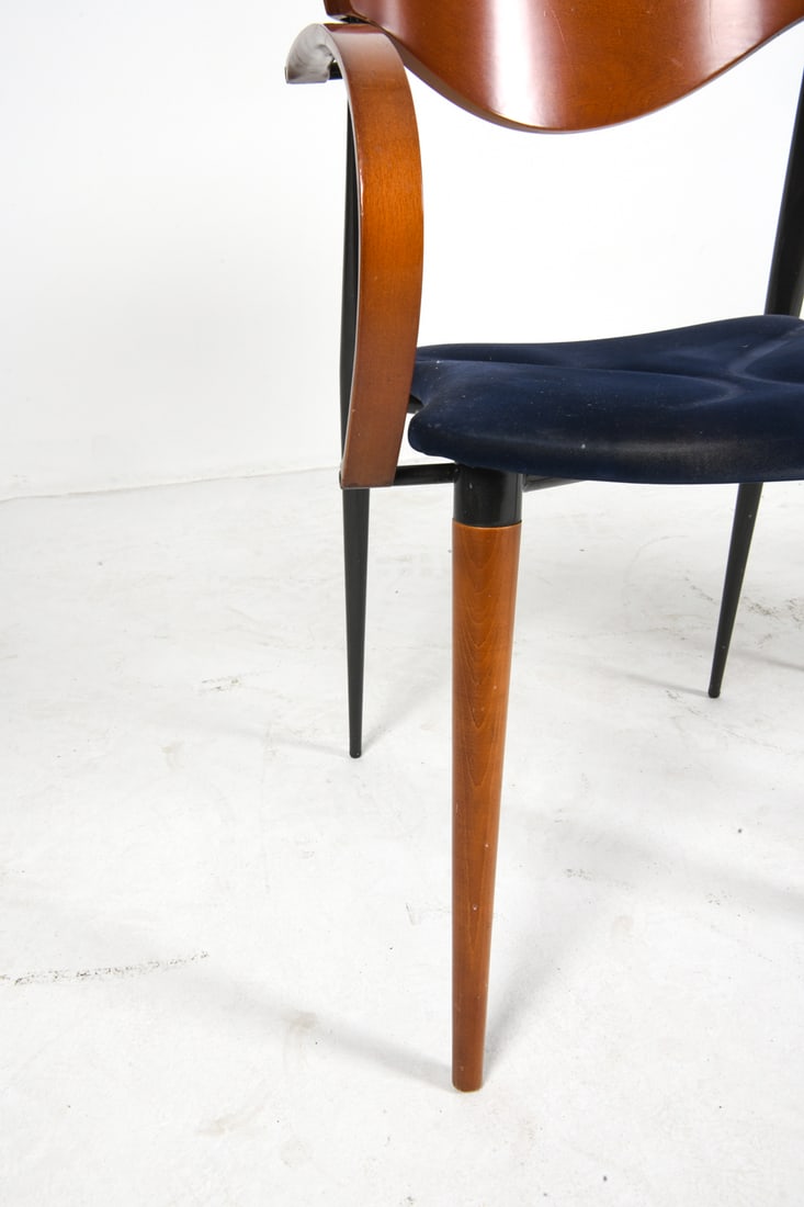 (6) PACO CAPDELL BEECH DINING CHAIRS C. 1980S - 16