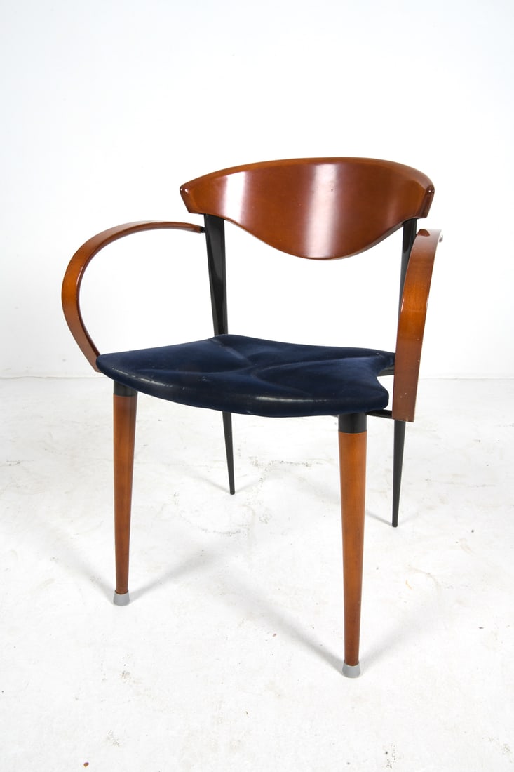 (6) PACO CAPDELL BEECH DINING CHAIRS C. 1980S - 18