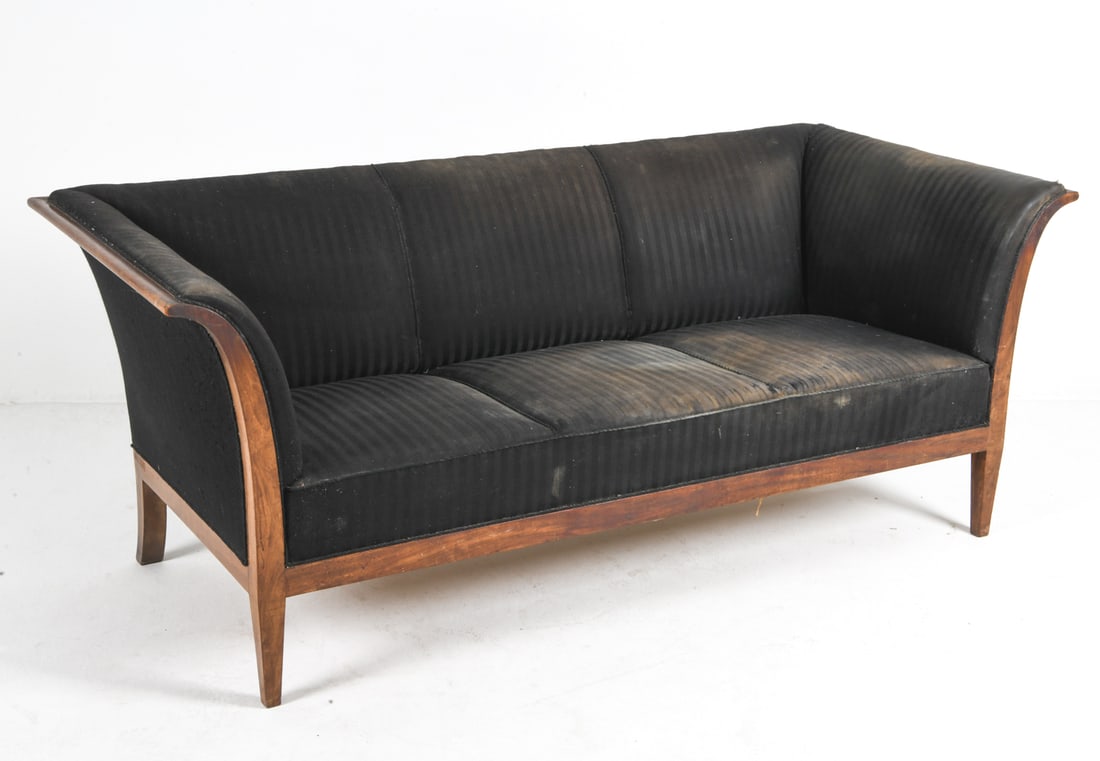 FRITS HENNINGSEN DANISH MAHOGANY SOFA C. 1960S (1 of 9)