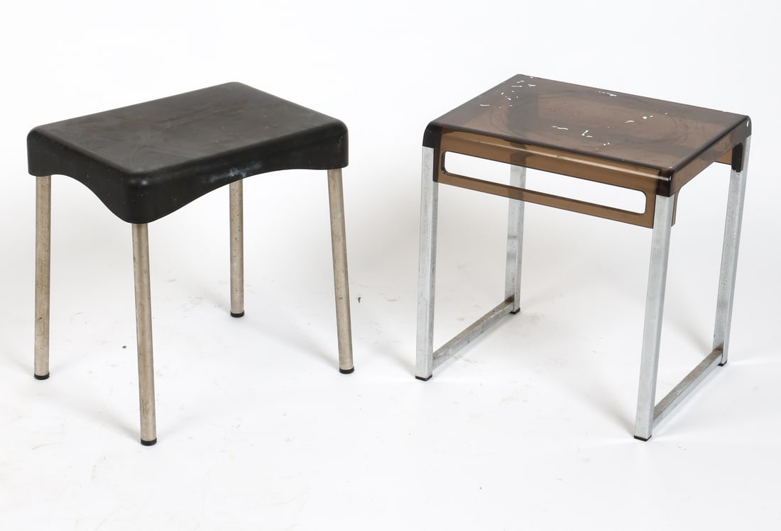 (2) EUROPEAN STOOLS GROUPING C. 1960S (1 of 9)