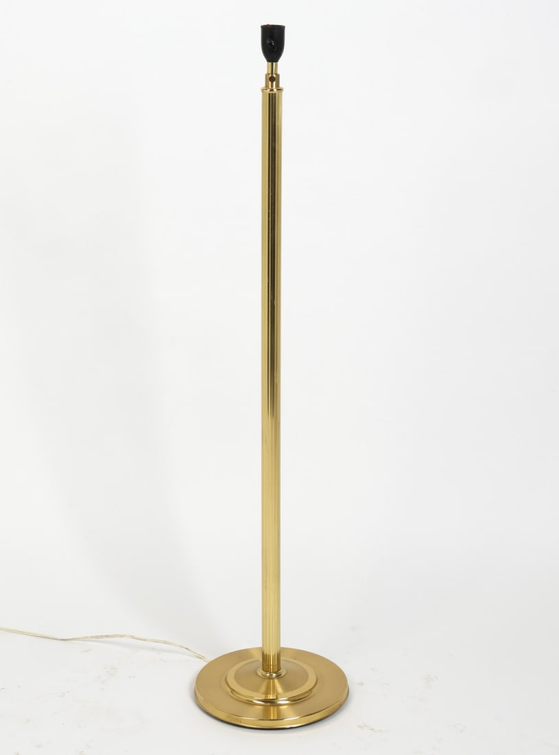 DANISH BRASS FLOOR LAMP C. 1970S (1 of 18)