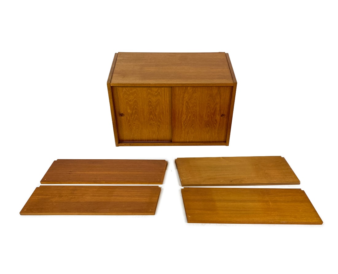 CADOVIUS STYLE DANISH TEAK WALL SYSTEM COMPONENTS (1 of 18)