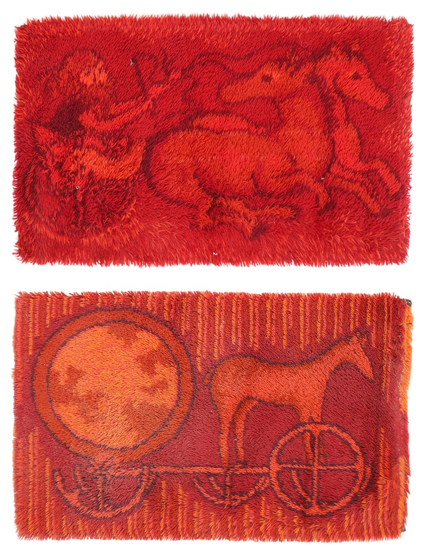 EGE RYA DANISH WOOL PICTORIAL RUG GROUPING (1 of 7)