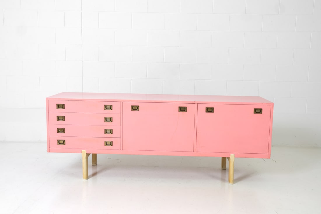 ATTR. WESTERGAARD DANISH PAINTED SIDEBOARD - 3