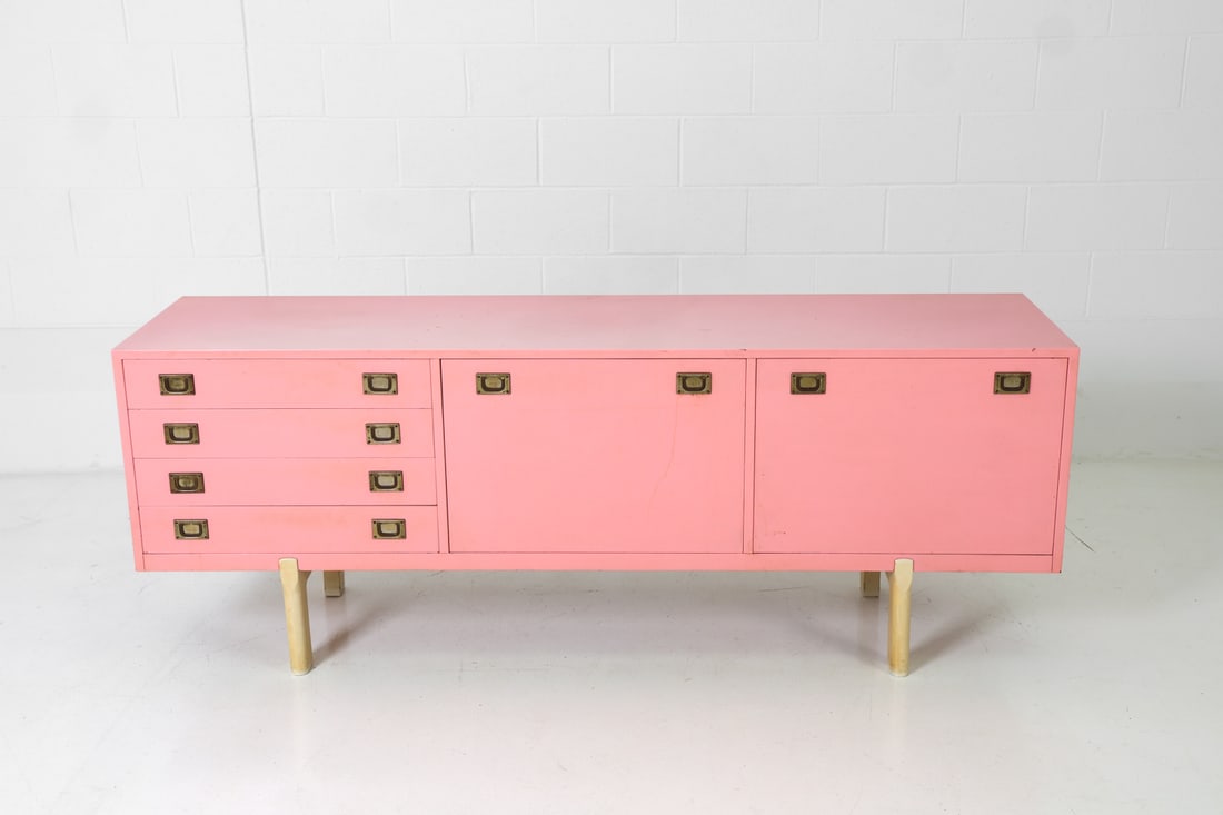 ATTR. WESTERGAARD DANISH PAINTED SIDEBOARD - 4