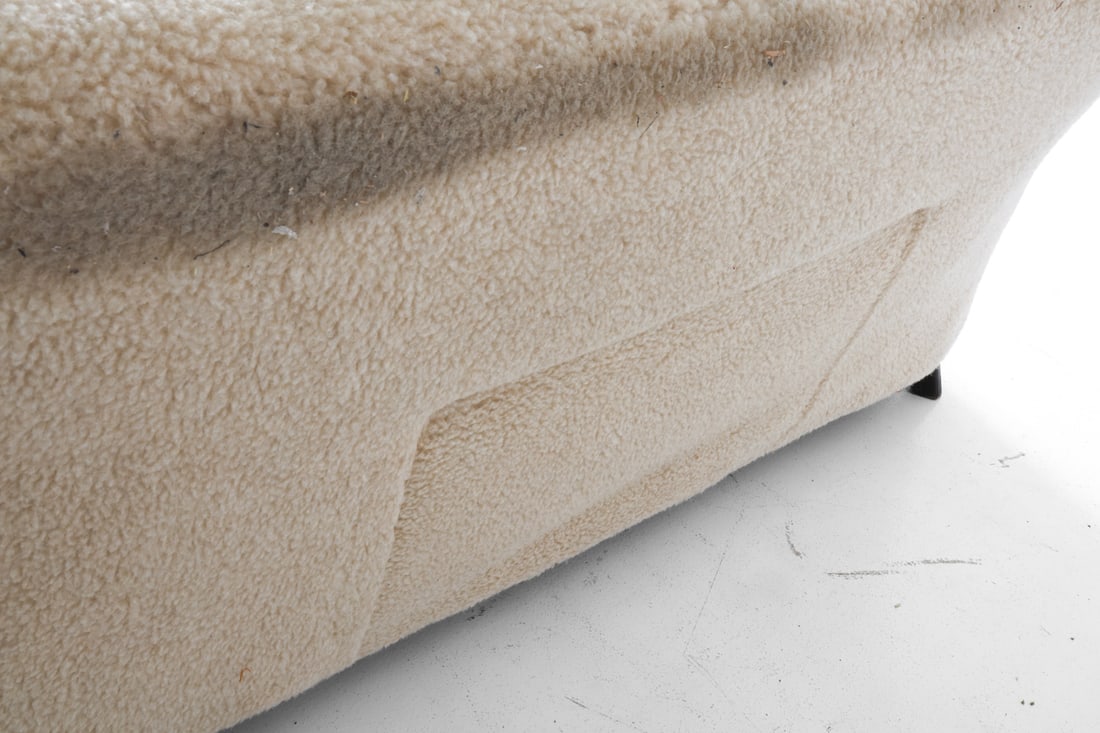 ATTR MARTHA BLOMSTEDT FINNISH LAMBSWOOL SOFA 1940S - 13