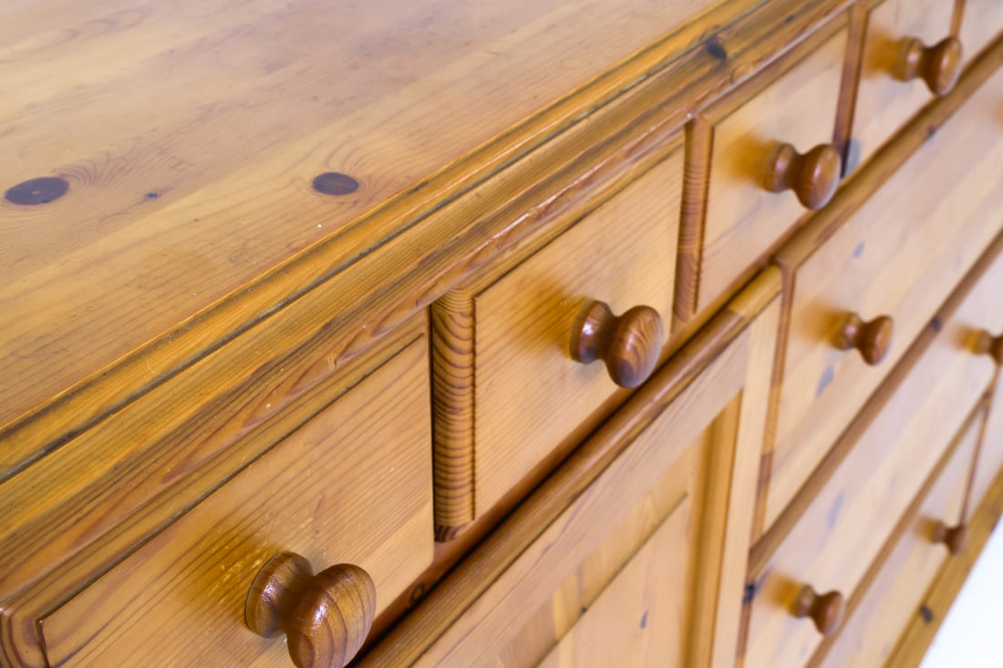 TASINGE DANISH PINE SIDEBOARD CHEST - 13