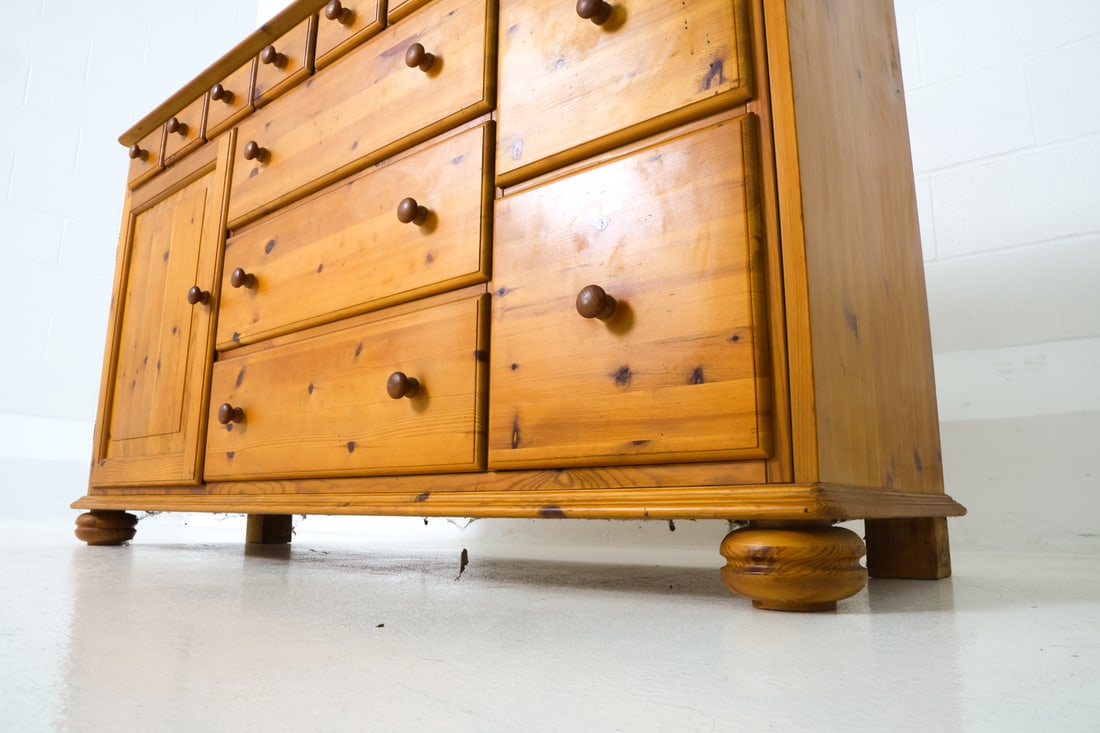 TASINGE DANISH PINE SIDEBOARD CHEST - 19