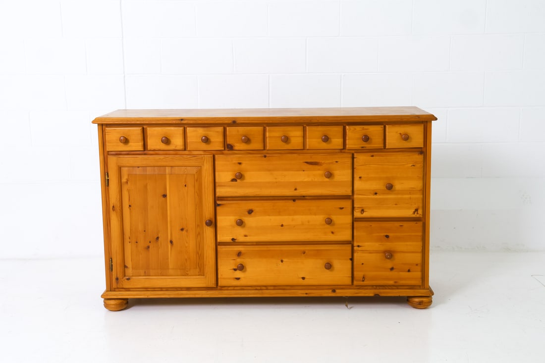 TASINGE DANISH PINE SIDEBOARD CHEST - 3
