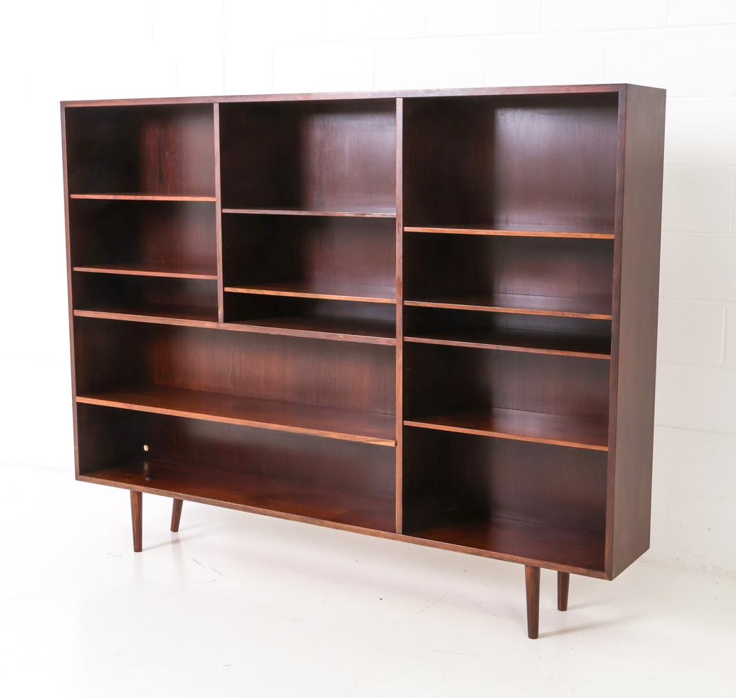 ATTR. OMANN JUN ROSEWOOD BOOKCASE C. 1960S (1 of 19)