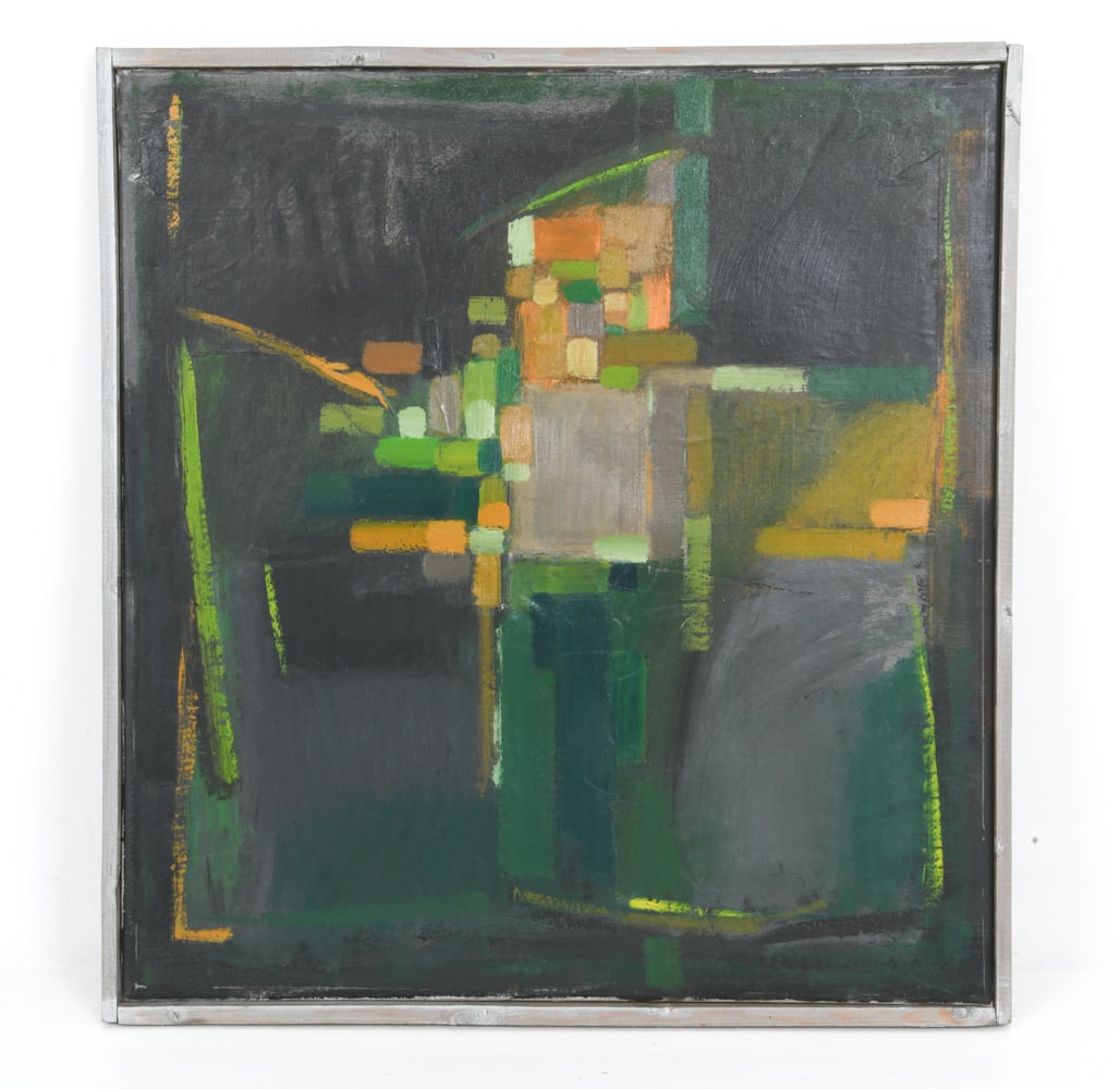 JENS BUCH-PETERSEN ABSTRACT O/C PAINTING 1964 (1 of 6)