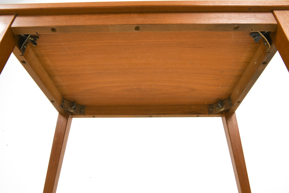 DANISH TEAK & TILE SIDE TABLE C. 1960S - 12