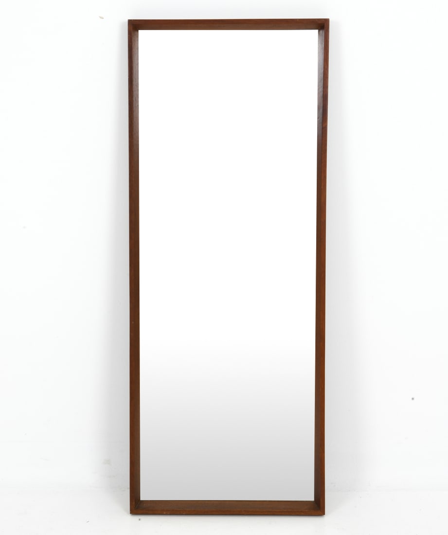 JANSEN SPEJLE DANISH TEAK MIRROR C. 1960S (1 of 6)
