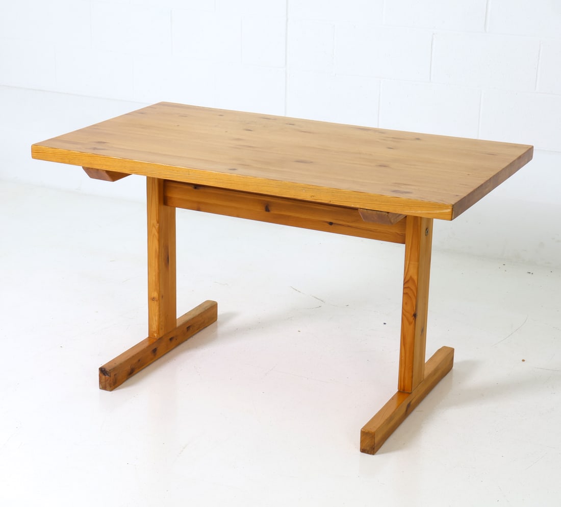 THORSO STYLE DANISH PINE TABLE C. 1970S (1 of 17)