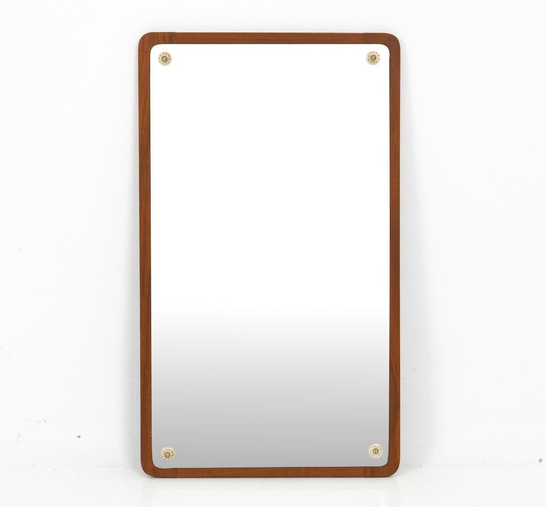 MID-CENTURY DANISH TEAK MIRROR (1 of 4)