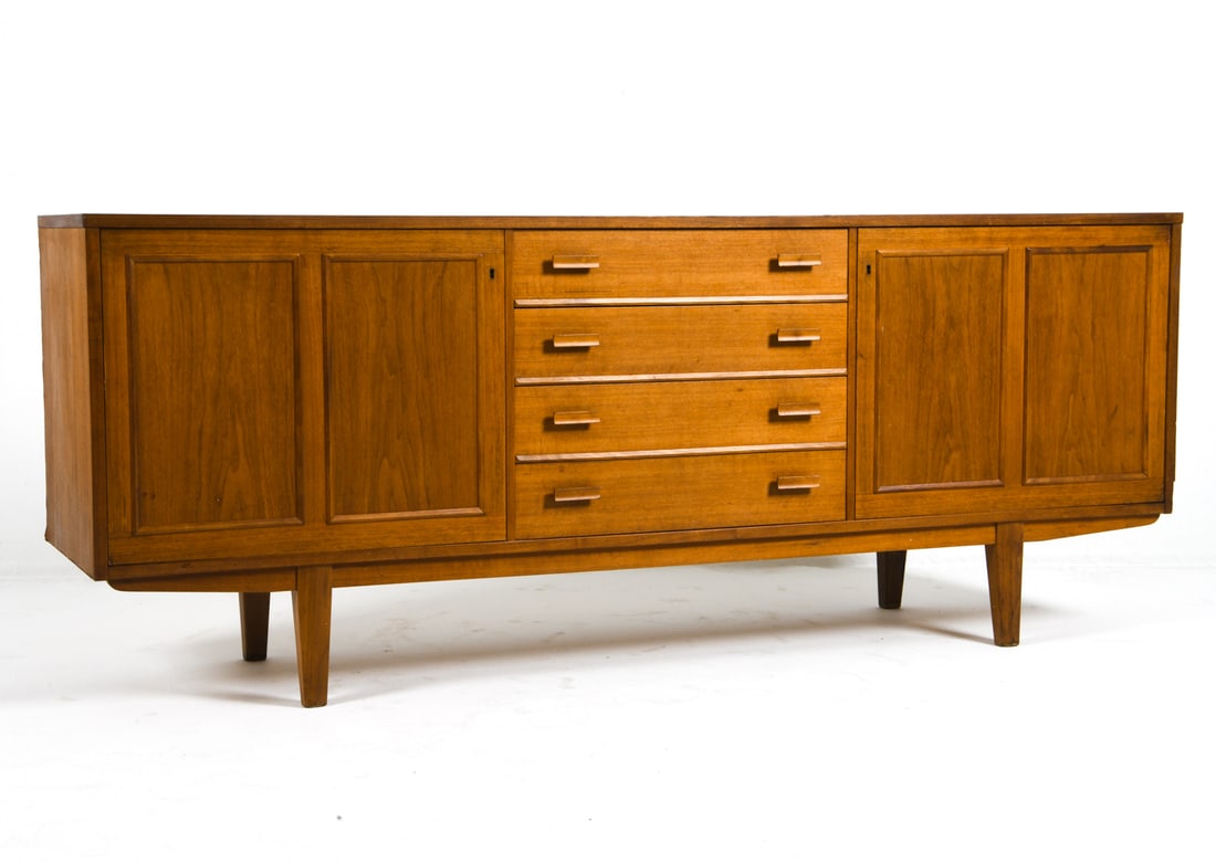DANISH TEAK SIDEBOARD C. 1970S (1 of 11)