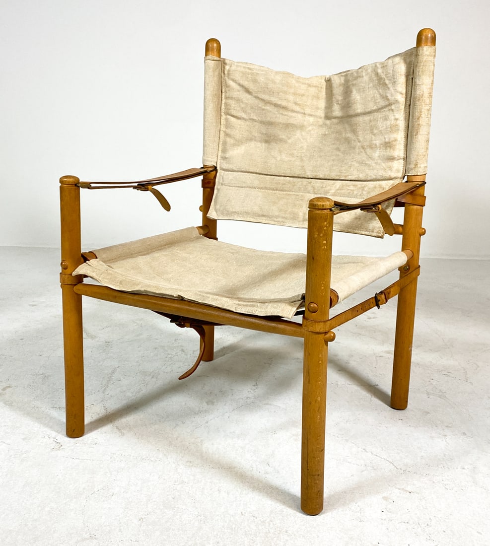 ARNE NORELL STYLE SAFARI LOUNGE CHAIR 1970S (1 of 11)