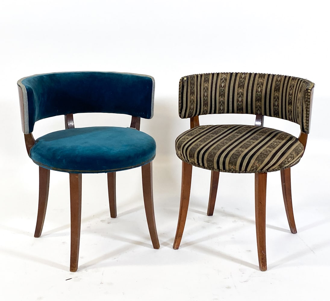 PAIR OF ATTR. MAGNUS STEPHENSEN DANISH LOW CHAIRS (1 of 16)