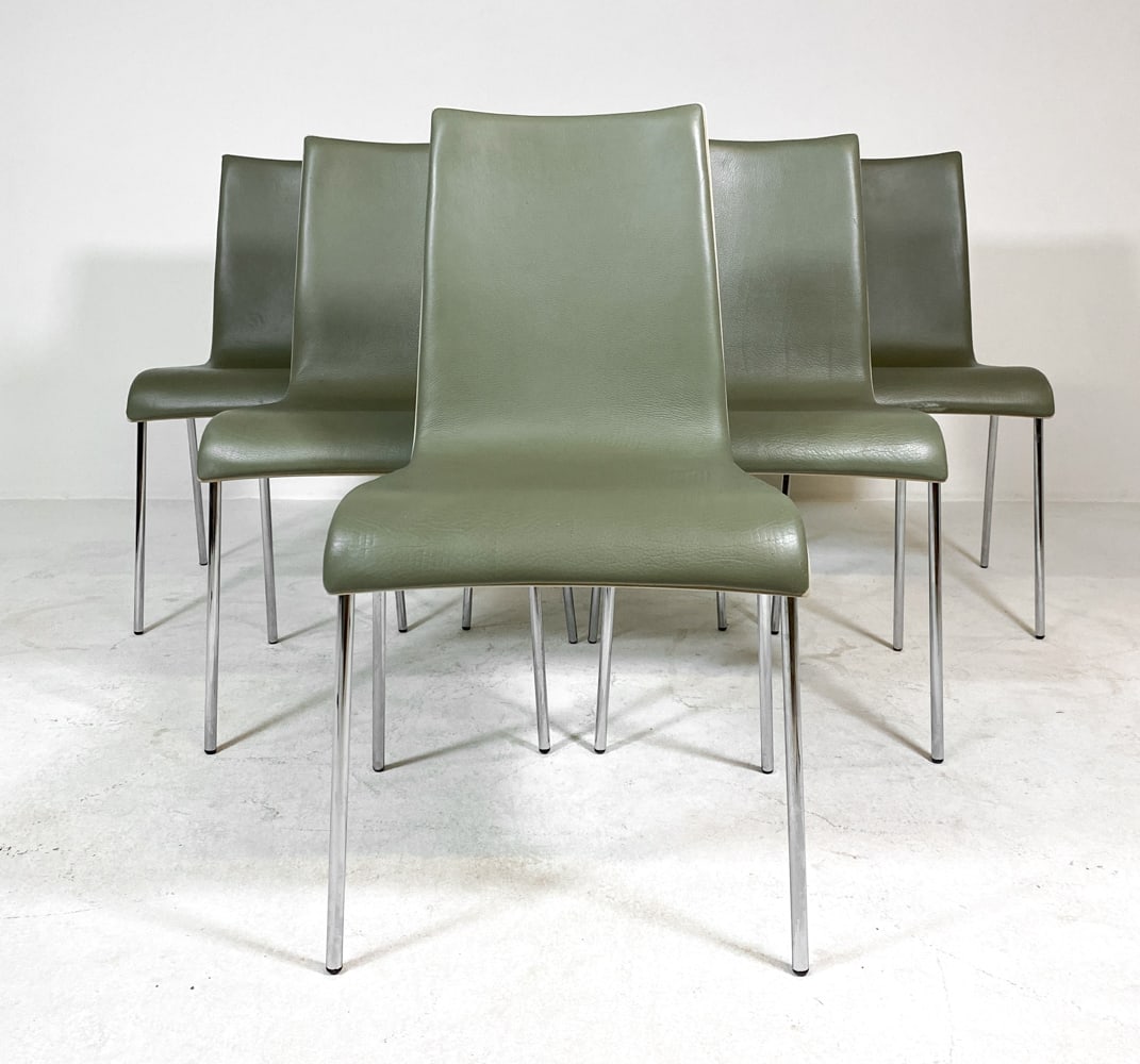 (6) STYLE OF MAARTEN VAN SEVEREN STACKING CHAIRS (1 of 13)