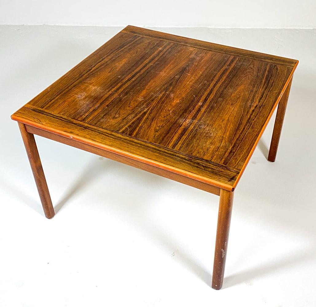 DANISH ROSEWOOD COFFEE TABLE C. 1970S (1 of 13)