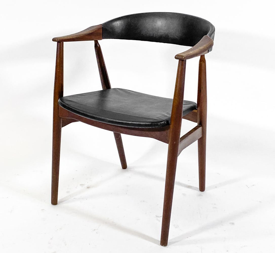 THOMAS HARLEV FARSTRUP DANISH TEAK ARMCHAIR 1960S (1 of 16)