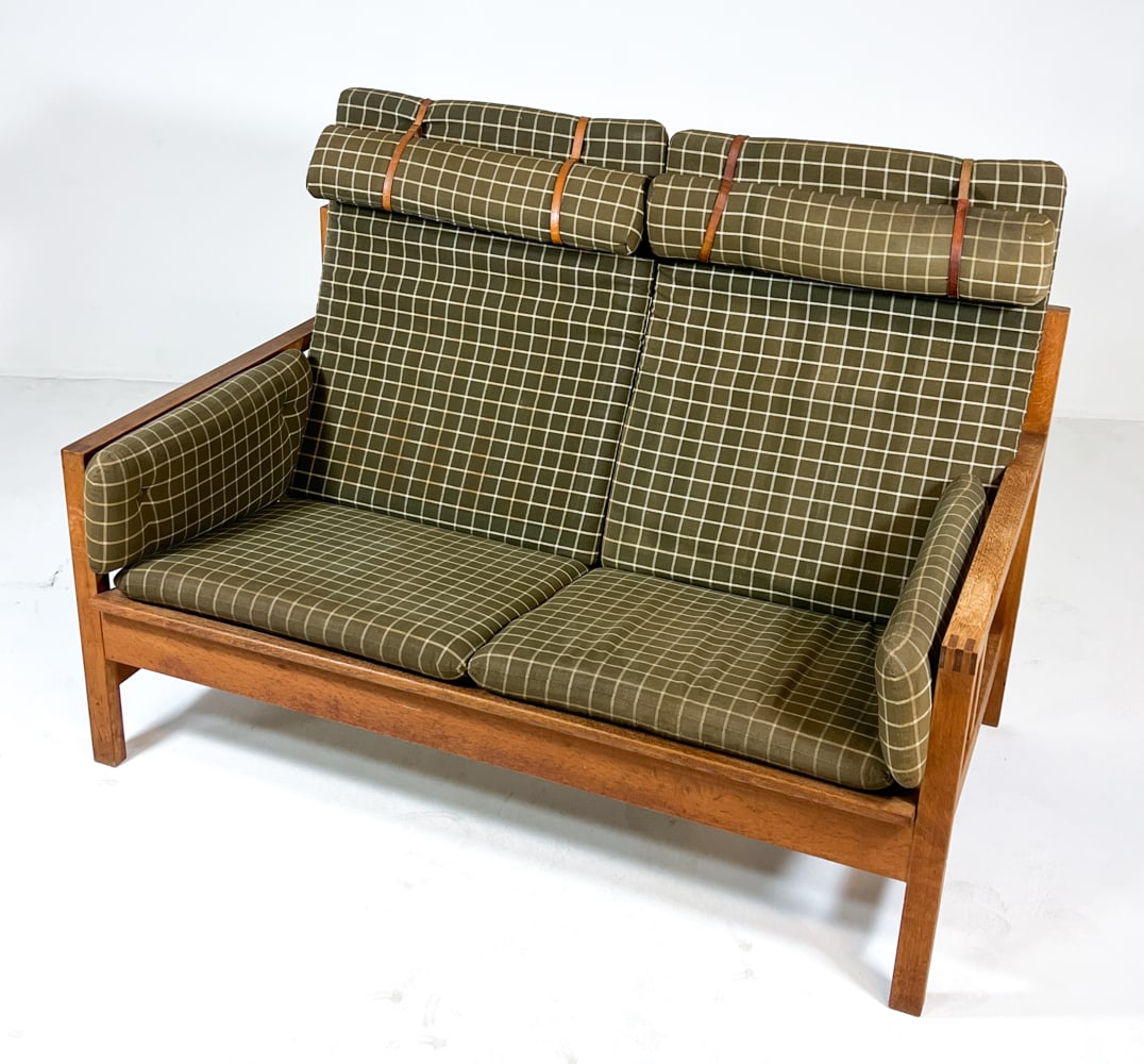 BORGE MOGENSEN MODEL 2252 OAK SOFA C. 1970S (1 of 17)