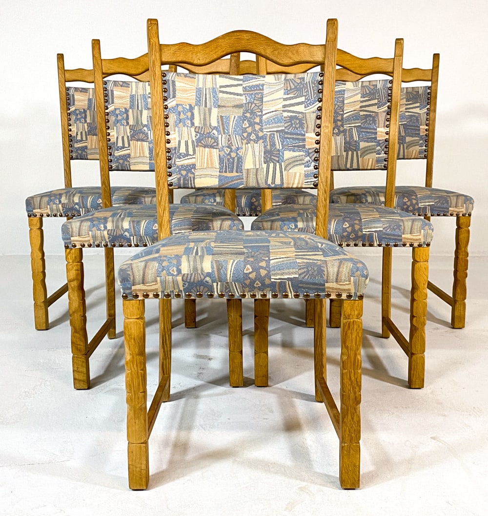 (6) STYLE OF KJAERNULF DANISH DINING CHAIRS 1970S (1 of 17)